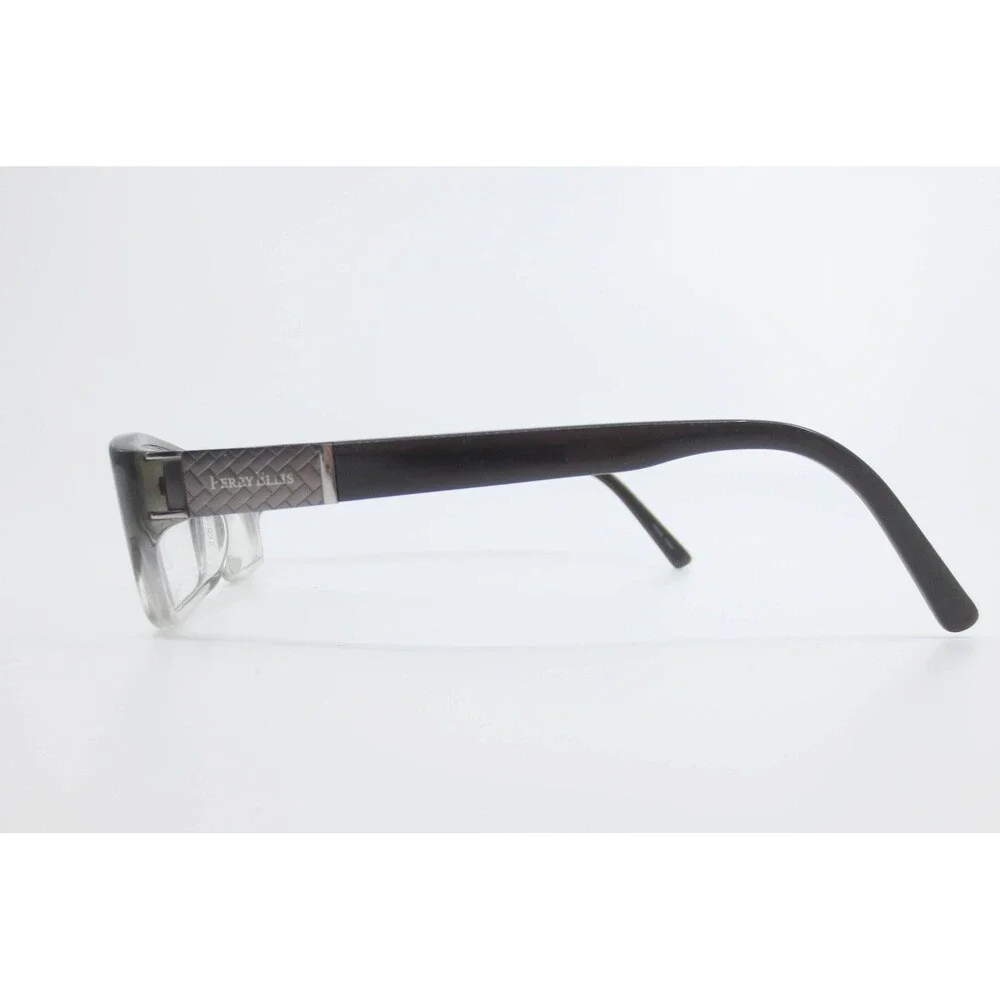 Perry Ellis PE 292-3 Mens Eyeglasses Frames Grey Gradient Rectangular 56-19-140
